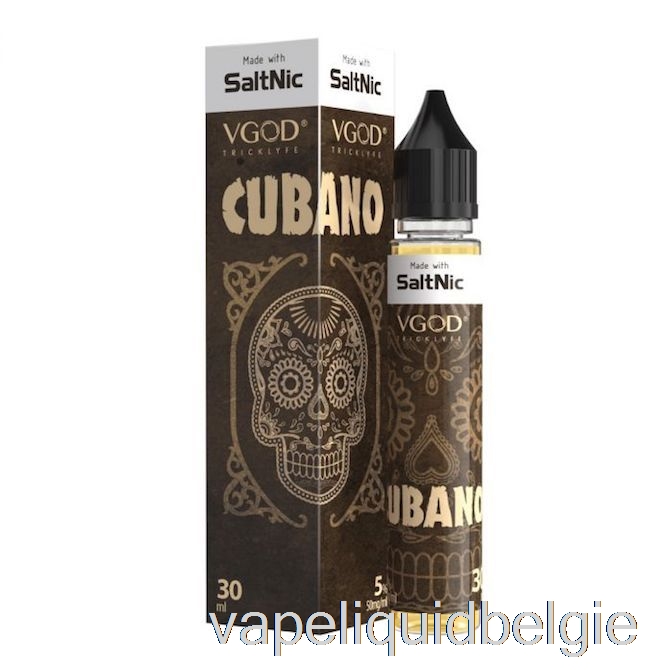 Vape Vloeibare Cubano - Vgod Saltnic - 30 Ml 50 Mg